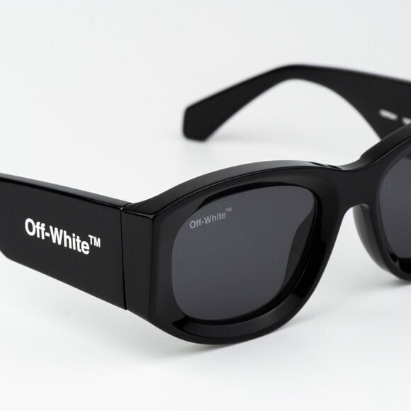 Off-White JOAN Women Sunglasses Black Grey Cat Eye OERI041 JOAN 1007 main image 9